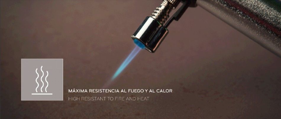 Las encimeras deckton son muy resistentes a las fuentes de calor