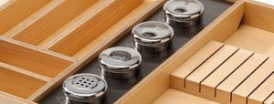 Accesorios para muebles de cocina. Cuberteros marinos.